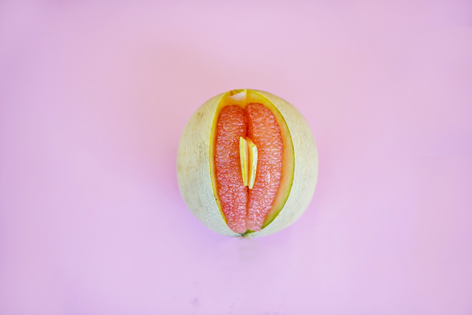 Close Up of Grapefruit